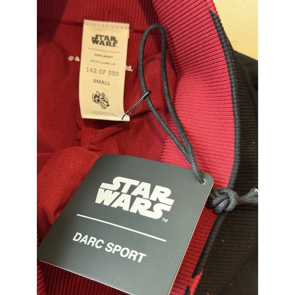 Darc Sport Women's Star Wars Power Everson Scrunch Ankle Leggings S Black/Red - Picture 7 of 10
